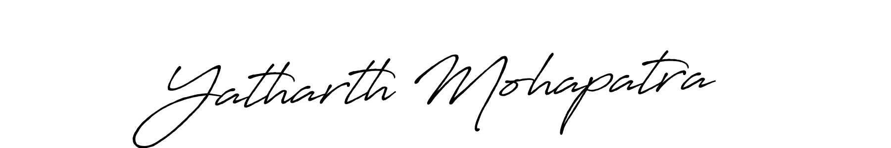 It looks lik you need a new signature style for name Yatharth Mohapatra. Design unique handwritten (Antro_Vectra_Bolder) signature with our free signature maker in just a few clicks. Yatharth Mohapatra signature style 7 images and pictures png