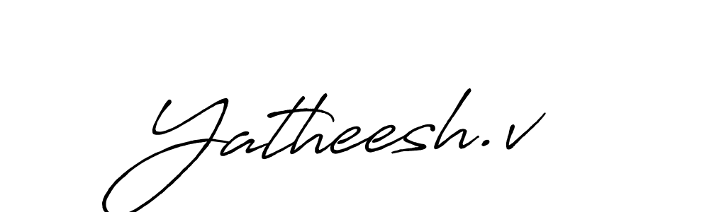 Best and Professional Signature Style for Yatheesh.v. Antro_Vectra_Bolder Best Signature Style Collection. Yatheesh.v signature style 7 images and pictures png