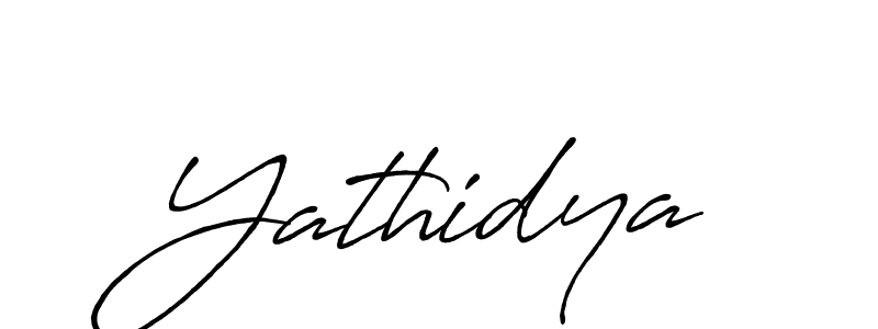 How to Draw Yathidya signature style? Antro_Vectra_Bolder is a latest design signature styles for name Yathidya. Yathidya signature style 7 images and pictures png