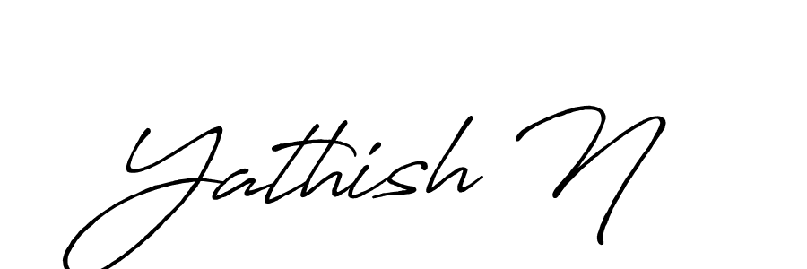 You can use this online signature creator to create a handwritten signature for the name Yathish N. This is the best online autograph maker. Yathish N signature style 7 images and pictures png