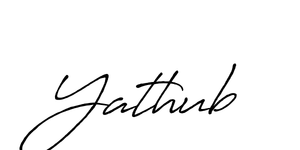 Make a beautiful signature design for name Yathub. Use this online signature maker to create a handwritten signature for free. Yathub signature style 7 images and pictures png