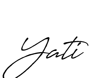 Make a beautiful signature design for name Yati. Use this online signature maker to create a handwritten signature for free. Yati signature style 7 images and pictures png