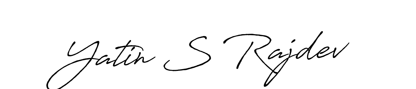 Also You can easily find your signature by using the search form. We will create Yatin S Rajdev name handwritten signature images for you free of cost using Antro_Vectra_Bolder sign style. Yatin S Rajdev signature style 7 images and pictures png