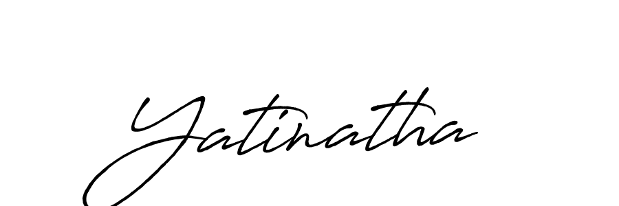 Yatinatha stylish signature style. Best Handwritten Sign (Antro_Vectra_Bolder) for my name. Handwritten Signature Collection Ideas for my name Yatinatha. Yatinatha signature style 7 images and pictures png