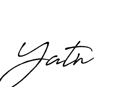 It looks lik you need a new signature style for name Yatn. Design unique handwritten (Antro_Vectra_Bolder) signature with our free signature maker in just a few clicks. Yatn signature style 7 images and pictures png