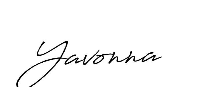 Make a beautiful signature design for name Yavonna. Use this online signature maker to create a handwritten signature for free. Yavonna signature style 7 images and pictures png