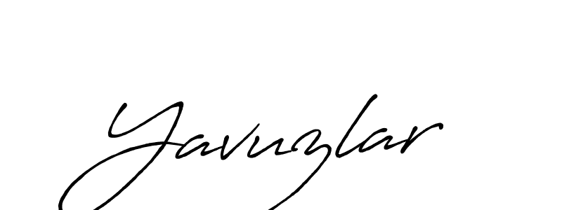 Also we have Yavuzlar name is the best signature style. Create professional handwritten signature collection using Antro_Vectra_Bolder autograph style. Yavuzlar signature style 7 images and pictures png