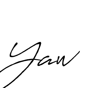 Antro_Vectra_Bolder is a professional signature style that is perfect for those who want to add a touch of class to their signature. It is also a great choice for those who want to make their signature more unique. Get Yaw name to fancy signature for free. Yaw signature style 7 images and pictures png