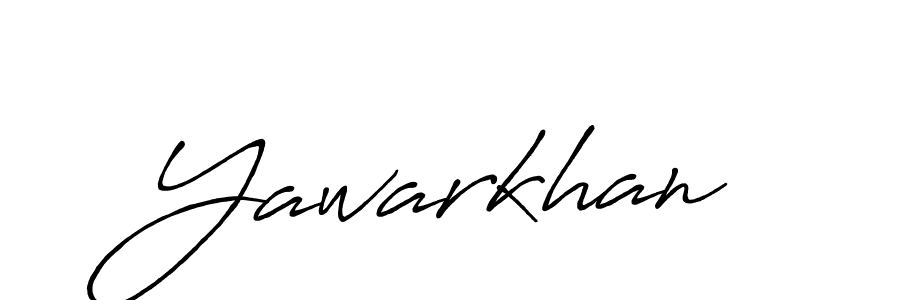 It looks lik you need a new signature style for name Yawarkhan. Design unique handwritten (Antro_Vectra_Bolder) signature with our free signature maker in just a few clicks. Yawarkhan signature style 7 images and pictures png