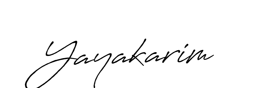 Once you've used our free online signature maker to create your best signature Antro_Vectra_Bolder style, it's time to enjoy all of the benefits that Yayakarim name signing documents. Yayakarim signature style 7 images and pictures png