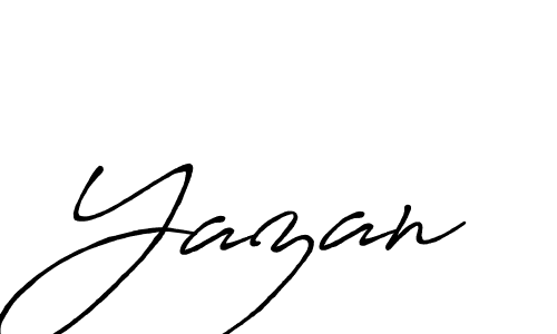 You should practise on your own different ways (Antro_Vectra_Bolder) to write your name (Yazan) in signature. don't let someone else do it for you. Yazan signature style 7 images and pictures png