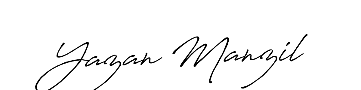 This is the best signature style for the Yazan Manzil name. Also you like these signature font (Antro_Vectra_Bolder). Mix name signature. Yazan Manzil signature style 7 images and pictures png