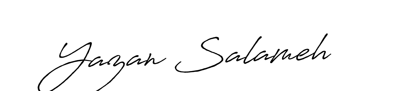 Check out images of Autograph of Yazan Salameh name. Actor Yazan Salameh Signature Style. Antro_Vectra_Bolder is a professional sign style online. Yazan Salameh signature style 7 images and pictures png