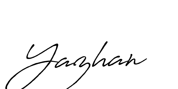 Also You can easily find your signature by using the search form. We will create Yazhan name handwritten signature images for you free of cost using Antro_Vectra_Bolder sign style. Yazhan signature style 7 images and pictures png