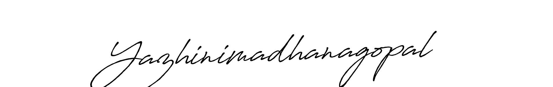 Here are the top 10 professional signature styles for the name Yazhinimadhanagopal. These are the best autograph styles you can use for your name. Yazhinimadhanagopal signature style 7 images and pictures png