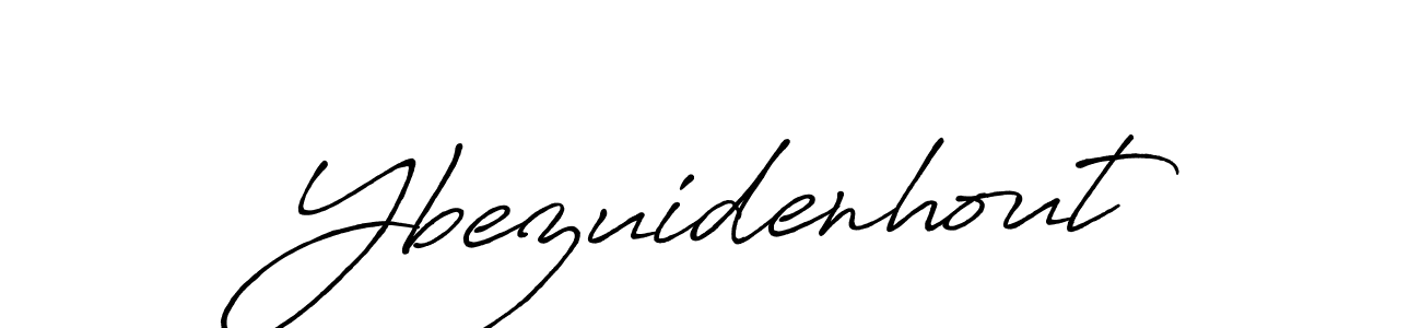 The best way (Antro_Vectra_Bolder) to make a short signature is to pick only two or three words in your name. The name Ybezuidenhout include a total of six letters. For converting this name. Ybezuidenhout signature style 7 images and pictures png