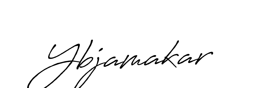 Also we have Ybjamakar name is the best signature style. Create professional handwritten signature collection using Antro_Vectra_Bolder autograph style. Ybjamakar signature style 7 images and pictures png