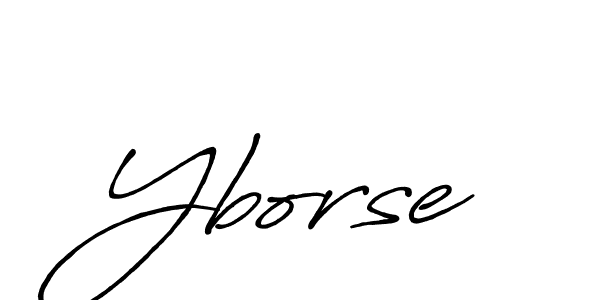 Once you've used our free online signature maker to create your best signature Antro_Vectra_Bolder style, it's time to enjoy all of the benefits that Yborse name signing documents. Yborse signature style 7 images and pictures png