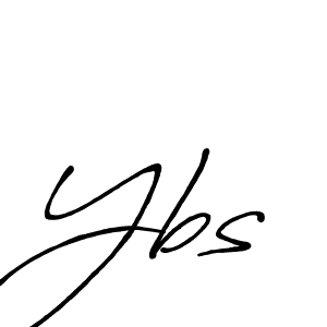How to make Ybs name signature. Use Antro_Vectra_Bolder style for creating short signs online. This is the latest handwritten sign. Ybs signature style 7 images and pictures png