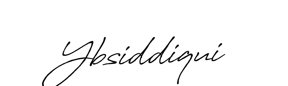 Make a beautiful signature design for name Ybsiddiqui. Use this online signature maker to create a handwritten signature for free. Ybsiddiqui signature style 7 images and pictures png