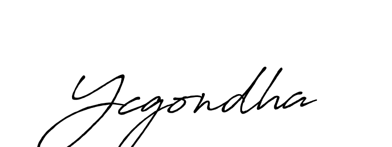 Also You can easily find your signature by using the search form. We will create Ycgondha name handwritten signature images for you free of cost using Antro_Vectra_Bolder sign style. Ycgondha signature style 7 images and pictures png