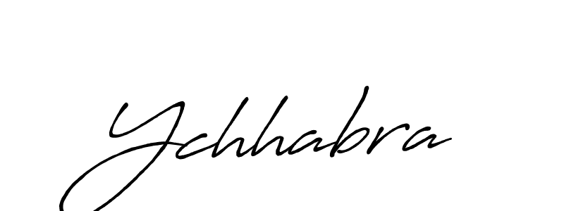 Antro_Vectra_Bolder is a professional signature style that is perfect for those who want to add a touch of class to their signature. It is also a great choice for those who want to make their signature more unique. Get Ychhabra name to fancy signature for free. Ychhabra signature style 7 images and pictures png