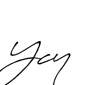 The best way (Antro_Vectra_Bolder) to make a short signature is to pick only two or three words in your name. The name Ycy include a total of six letters. For converting this name. Ycy signature style 7 images and pictures png