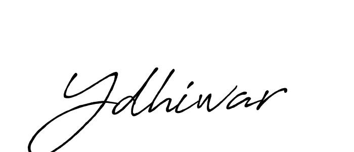 Antro_Vectra_Bolder is a professional signature style that is perfect for those who want to add a touch of class to their signature. It is also a great choice for those who want to make their signature more unique. Get Ydhiwar name to fancy signature for free. Ydhiwar signature style 7 images and pictures png