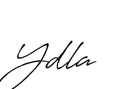 Once you've used our free online signature maker to create your best signature Antro_Vectra_Bolder style, it's time to enjoy all of the benefits that Ydla name signing documents. Ydla signature style 7 images and pictures png