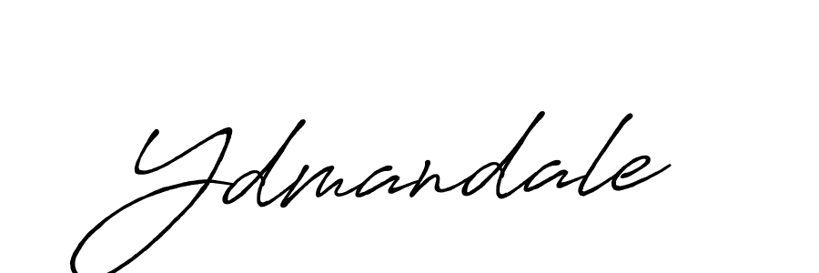 How to make Ydmandale signature? Antro_Vectra_Bolder is a professional autograph style. Create handwritten signature for Ydmandale name. Ydmandale signature style 7 images and pictures png