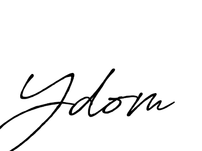 Also You can easily find your signature by using the search form. We will create Ydom name handwritten signature images for you free of cost using Antro_Vectra_Bolder sign style. Ydom signature style 7 images and pictures png