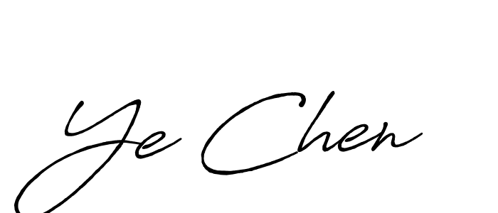 You should practise on your own different ways (Antro_Vectra_Bolder) to write your name (Ye Chen) in signature. don't let someone else do it for you. Ye Chen signature style 7 images and pictures png