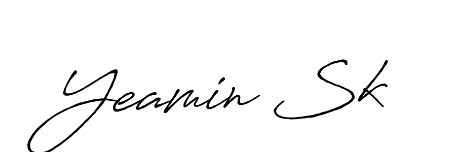 See photos of Yeamin Sk official signature by Spectra . Check more albums & portfolios. Read reviews & check more about Antro_Vectra_Bolder font. Yeamin Sk signature style 7 images and pictures png