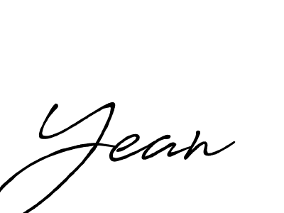 See photos of Yean official signature by Spectra . Check more albums & portfolios. Read reviews & check more about Antro_Vectra_Bolder font. Yean signature style 7 images and pictures png