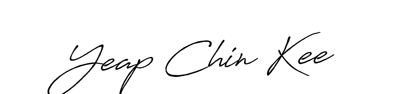 Also You can easily find your signature by using the search form. We will create Yeap Chin Kee name handwritten signature images for you free of cost using Antro_Vectra_Bolder sign style. Yeap Chin Kee signature style 7 images and pictures png