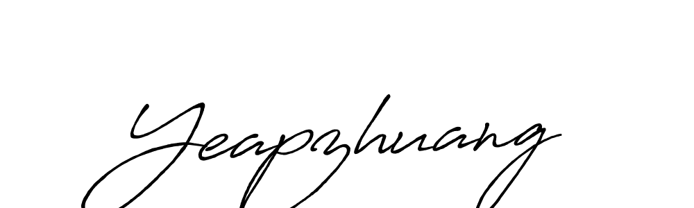 Make a beautiful signature design for name Yeapzhuang. Use this online signature maker to create a handwritten signature for free. Yeapzhuang signature style 7 images and pictures png