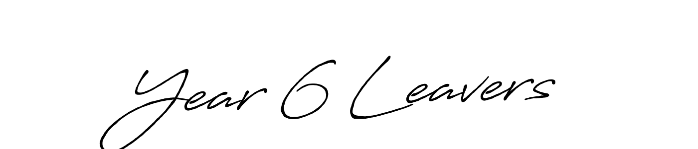 How to make Year 6 Leavers name signature. Use Antro_Vectra_Bolder style for creating short signs online. This is the latest handwritten sign. Year 6 Leavers signature style 7 images and pictures png