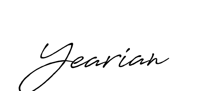 Once you've used our free online signature maker to create your best signature Antro_Vectra_Bolder style, it's time to enjoy all of the benefits that Yearian name signing documents. Yearian signature style 7 images and pictures png