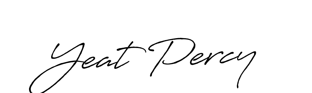 How to make Yeat Percy name signature. Use Antro_Vectra_Bolder style for creating short signs online. This is the latest handwritten sign. Yeat Percy signature style 7 images and pictures png