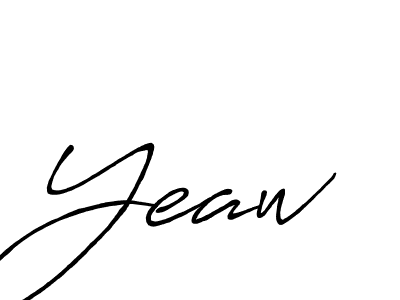 How to Draw Yeaw signature style? Antro_Vectra_Bolder is a latest design signature styles for name Yeaw. Yeaw signature style 7 images and pictures png