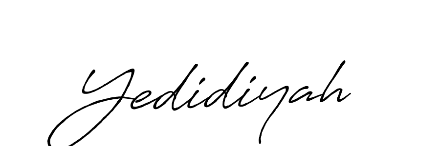 if you are searching for the best signature style for your name Yedidiyah. so please give up your signature search. here we have designed multiple signature styles  using Antro_Vectra_Bolder. Yedidiyah signature style 7 images and pictures png