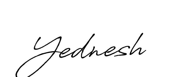 Here are the top 10 professional signature styles for the name Yednesh. These are the best autograph styles you can use for your name. Yednesh signature style 7 images and pictures png