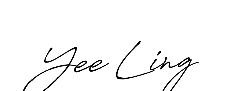 You should practise on your own different ways (Antro_Vectra_Bolder) to write your name (Yee Ling) in signature. don't let someone else do it for you. Yee Ling signature style 7 images and pictures png
