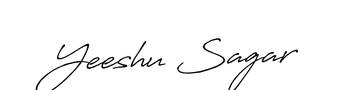 It looks lik you need a new signature style for name Yeeshu Sagar. Design unique handwritten (Antro_Vectra_Bolder) signature with our free signature maker in just a few clicks. Yeeshu Sagar signature style 7 images and pictures png