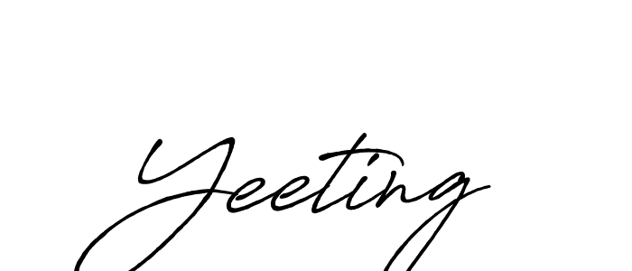 How to Draw Yeeting signature style? Antro_Vectra_Bolder is a latest design signature styles for name Yeeting. Yeeting signature style 7 images and pictures png