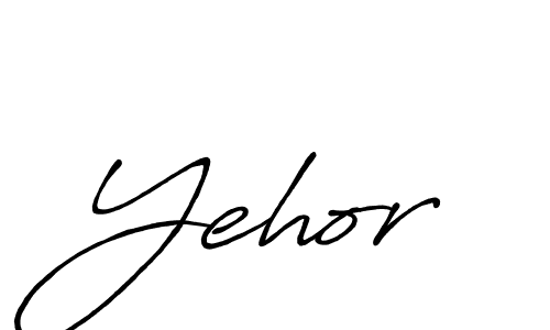 Create a beautiful signature design for name Yehor. With this signature (Antro_Vectra_Bolder) fonts, you can make a handwritten signature for free. Yehor signature style 7 images and pictures png