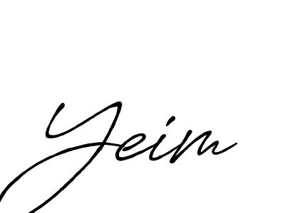 Also You can easily find your signature by using the search form. We will create Yeim name handwritten signature images for you free of cost using Antro_Vectra_Bolder sign style. Yeim signature style 7 images and pictures png