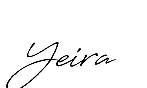 Yeira stylish signature style. Best Handwritten Sign (Antro_Vectra_Bolder) for my name. Handwritten Signature Collection Ideas for my name Yeira. Yeira signature style 7 images and pictures png