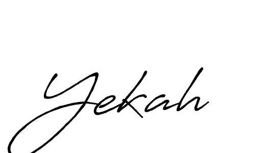 Antro_Vectra_Bolder is a professional signature style that is perfect for those who want to add a touch of class to their signature. It is also a great choice for those who want to make their signature more unique. Get Yekah name to fancy signature for free. Yekah signature style 7 images and pictures png