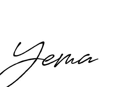 Best and Professional Signature Style for Yema. Antro_Vectra_Bolder Best Signature Style Collection. Yema signature style 7 images and pictures png